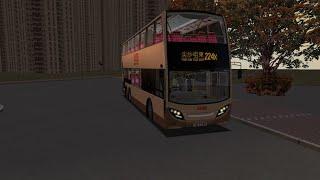 OMSI 2 KMB ATENU 24 SB 7049@224X 啟業 Kai Yip ↺ 尖沙咀東 Tsim Sha Tsui East