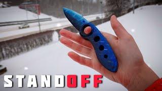 Как сделать флип кнайф из стандофф2? | Flip Knife "Stone cold" standoff2 DIY