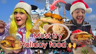 You DO NOT want to miss Eating these Holiday Foods on your next trip to Disneyland