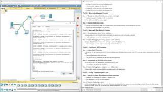 Lab 8.1.2.5 Packet Tracer - Configuring Syslog and NTP_player