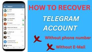 How to Recover Telegram Account without Phone Number and Email (2024)