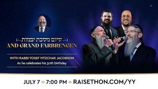 Grand Farbrengen Celebrating Rabbi YY Jacobson's 50th Birthday