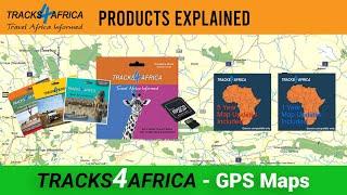 Tracks4Africa  GPS Map Series - Garmin compatible Only