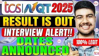 TCS NQT 2025 Results OUT! Interview Dates Announced – Don’t Miss This!