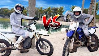 YZ250 VS STARK VARG! Which Bike is Faster?