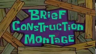 Brief Construction Montage | SpongeBob Time Card #93