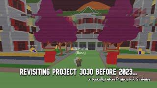 Revisiting the Good ol' Project JoJo Again Before PJJ2 Release (Roblox)