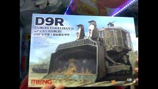 Meng 1/35 D9R Armoured Bulldozer w/Slat Armor. Prewiew