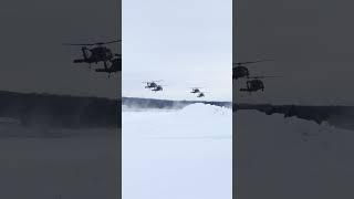 Black Hawk UH-60 formation flight  2nd Battalion, 147th Assault Helicopter Battalion