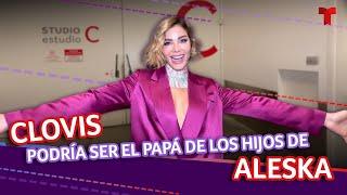 Aleska hace revelación sobre Clovis y su futuro como mamá | Telemundo Entretenimiento