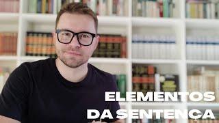 PROCESSO CIVIL II - Elementos da sentença