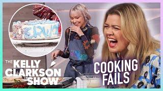 Kelly Clarkson’s Funniest Cooking Fails  Feat. Grace VanderWaal & Jay Leno | Digital Exclusive