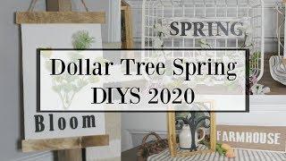 DOLLAR TREE SPRING DIYS 2020 | SPRING DECOR IDEAS