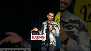 Husband Rating | Vikas Kush Sharma | Standup Comedy Crowd Work #standupcomedy #shorts