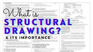 What is STRUCTURAL DRAWING | Importance of Quality Structural Drawings