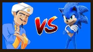 Sajid Plays Akinator VS Sonic The Hedgehog characters!!!!