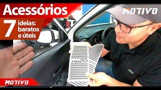 7 acessórios baratos, úteis e indispensáveis para seu carro