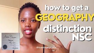 How to get a DISTINCTION in MATRIC GEOGRAPHY in 2025| azaniamkunjana_