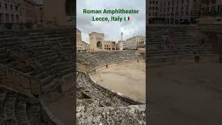 Roman Amphitheater, Lecce, Italy