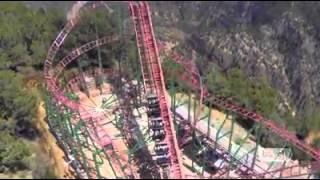 Cliffhanger Coaster VIDEO  Thrill Factor  TravelChannelcom