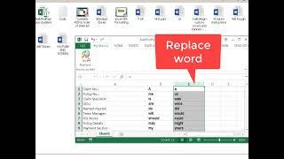 Bulk Replacement in word document using Excel VBA Macro