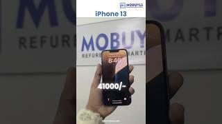 iPhone 13 for just ₹41000/- | @Mobuyls | #shorts #refurbishedsmartphones #iphone13  #viralshort