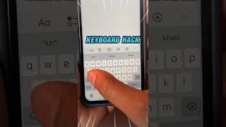 Iphone Keyboard Hacks Must Try!