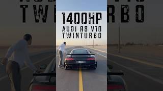 Launching a 1400hp Audi R8 - 1.9 seconds to 100kmh