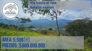 Venta de Lote en Girardota Sector el Limonar parte alta