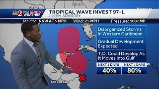 Invest 97-L:  Disturbance near Florida gains strength, likely to become tropical depression next ...