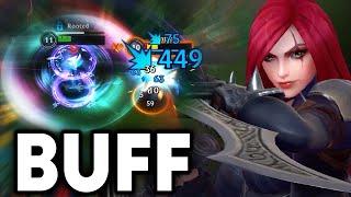 Buffed Katarina is Now Strong in Mid Lane!