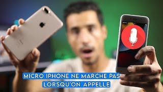 Mon micro iPhone ne marche pas ou volume faible lorsque l'on appelle, Que Faire ?