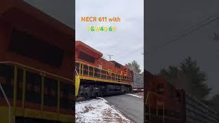 NECR 611 with P&W 4069 leading