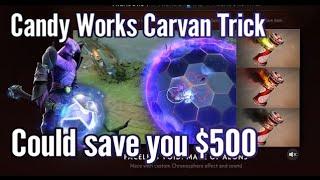 The Candyworks trick to see what you will unbox from old Immortal Treasure - Mace of Eons