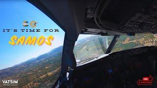 Lot z Warszawy na Samos i z powrotem | Boeing 737-800 JerryAir | EPWA-LGSM-EPWA | VATSIM