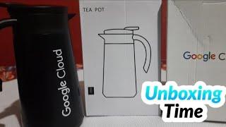 Black Swanteapot unboxing | Arcade 2022 swag | Arcade swag #qwiklabs #arcade #google @qwiklabs1