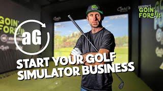 How To Start Your Business with aboutGOLF's Sim As A Service.