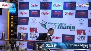 Tomek Malek Olympic Casino Flair Mania 2014