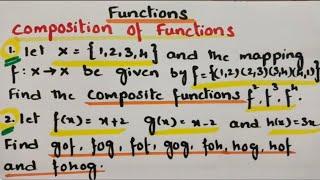 @btechmathshub7050 Composition of Functions- Example Problems -Solutions - DMS ,DMGT,MFCS