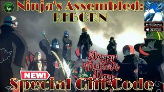 Ninjas Assembled: REBORN Happy Mother's Day New Special Gift Code  Naruto Idle RPG Game Android/iOS