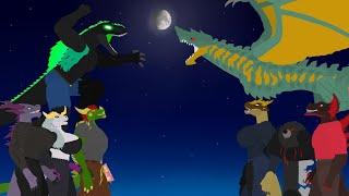DRAGO DOMINION: Drago vs Dragon part 4 animation - Drago Monsterverse