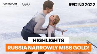 Evgenia Tarasova and Vladimir Morozov Get Silver! | 2022 Winter Olympics