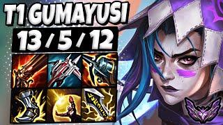 T1 Gumayusi Jinx vs Corki [ ADC ] Korea Master Patch 14.24 