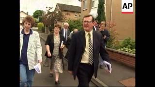 N. IRELAND: ULSTER UNIONIST PARTY LEADER DAVID TRIMBLE PROFILE