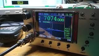 SDR TRX Malamute FT8 RX TX TEST 20W