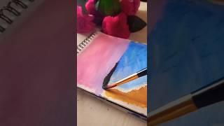 seascape painting ideas️#painting #art #sea