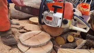 Stihl 036 vs Chinese Homdox 62cc chainsaw