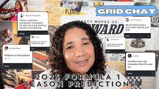 F1 2025 Predictions & Introducing Grid Chat University! | Grid Chat with Marissa Tandon Podcast