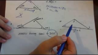 Ucbucaqlar- 1.Ucbucaqlarin bucaqlarina gore novleri
