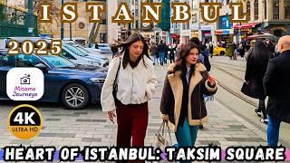 Istanbul Taksim Square & Istiklal Street Walking Tour: Market, Turkish Foods & Delights | Jan 2025